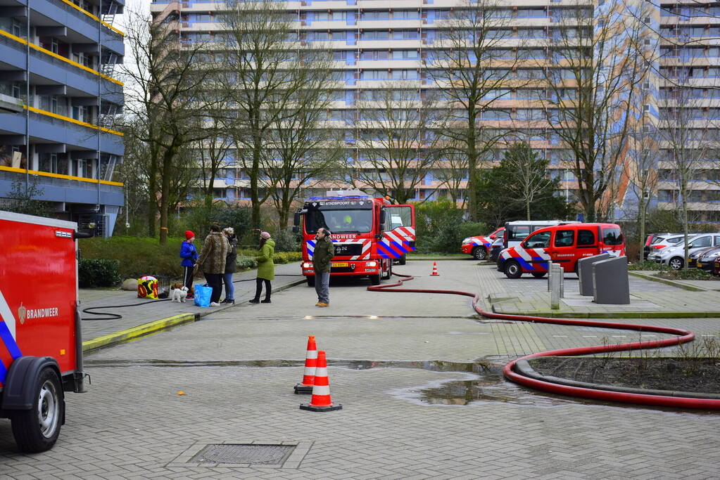 Drie appartementen onbewoonbaar na verwoestende brand