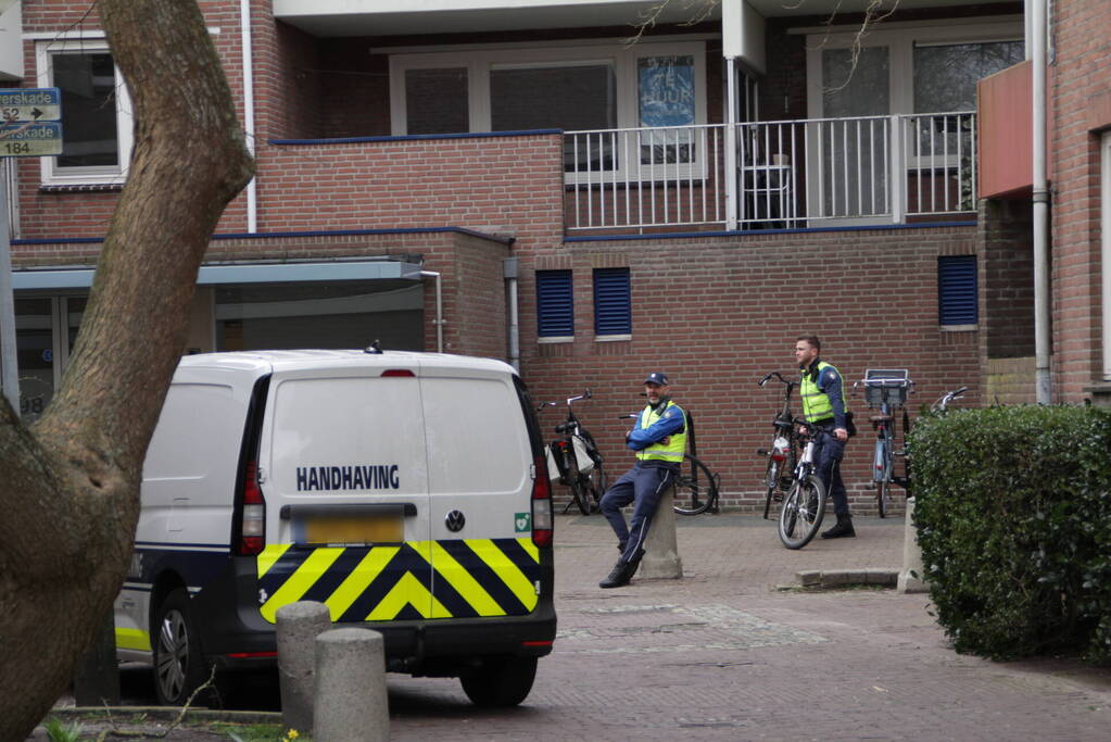 Scooterrijder ten val na korte achtervolging