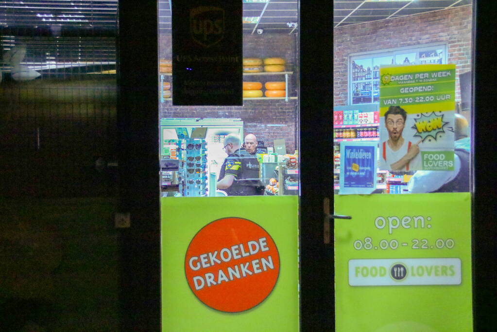 Onderzoek naar overval op supermarkt