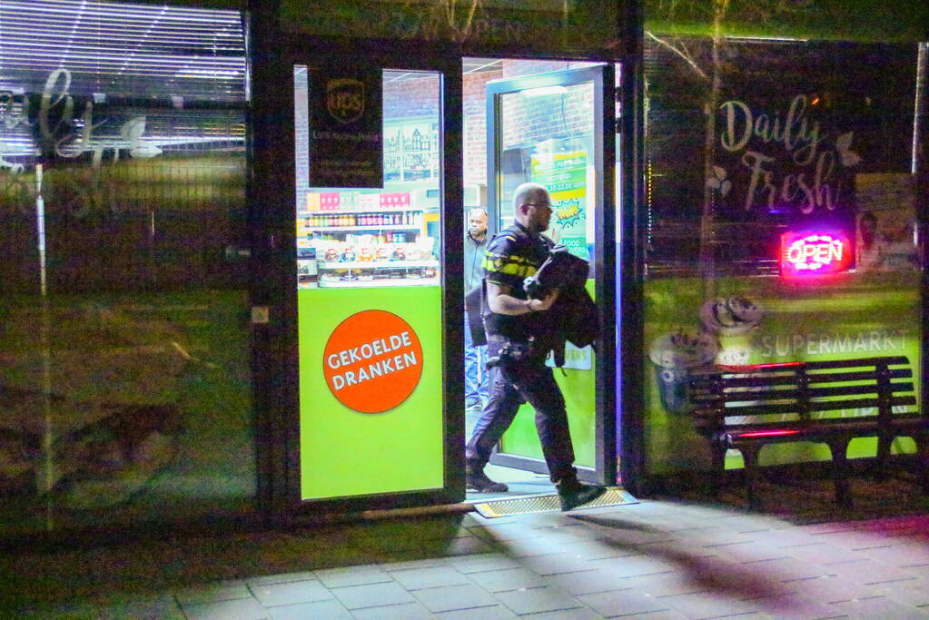 Onderzoek naar overval op supermarkt