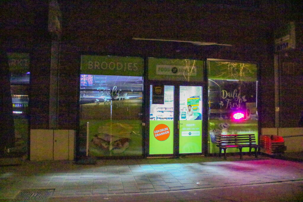 Onderzoek naar overval op supermarkt