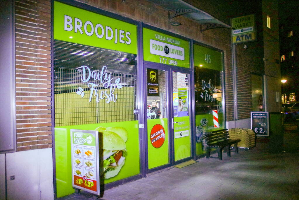 Onderzoek naar overval op supermarkt