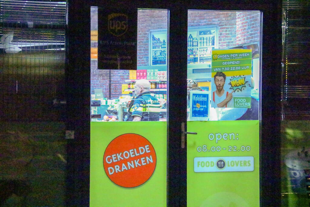 Onderzoek naar overval op supermarkt