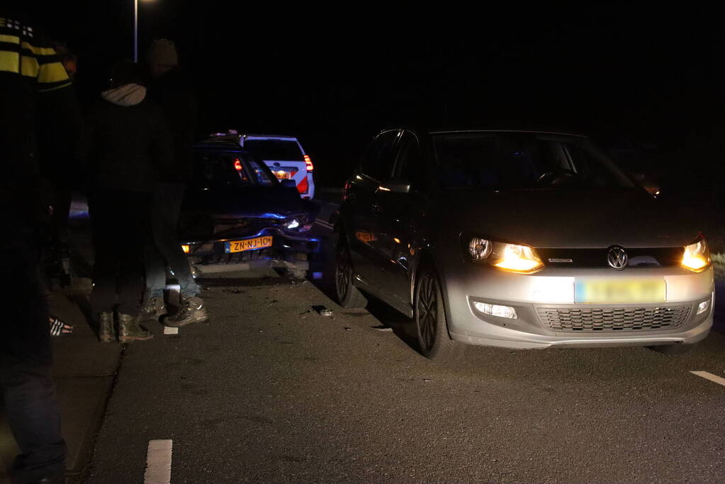 Flinke schade bij kop-staart botsing