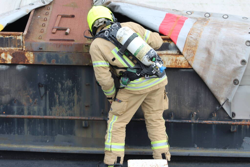 Mogelijke drugslab op schip