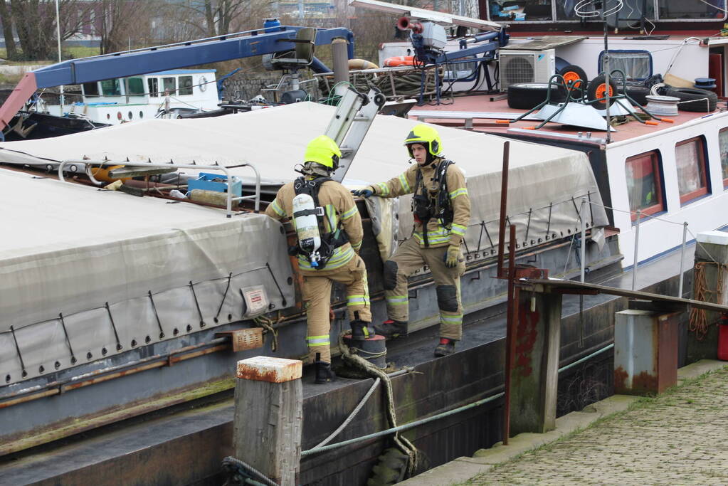 Mogelijke drugslab op schip