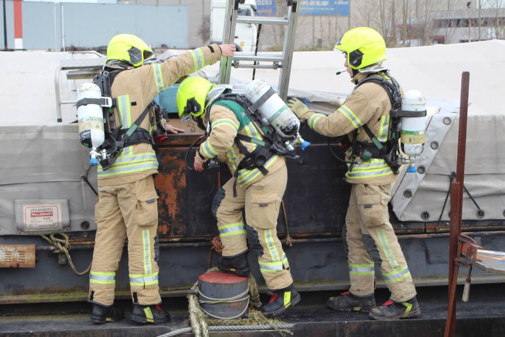 Mogelijke drugslab op schip