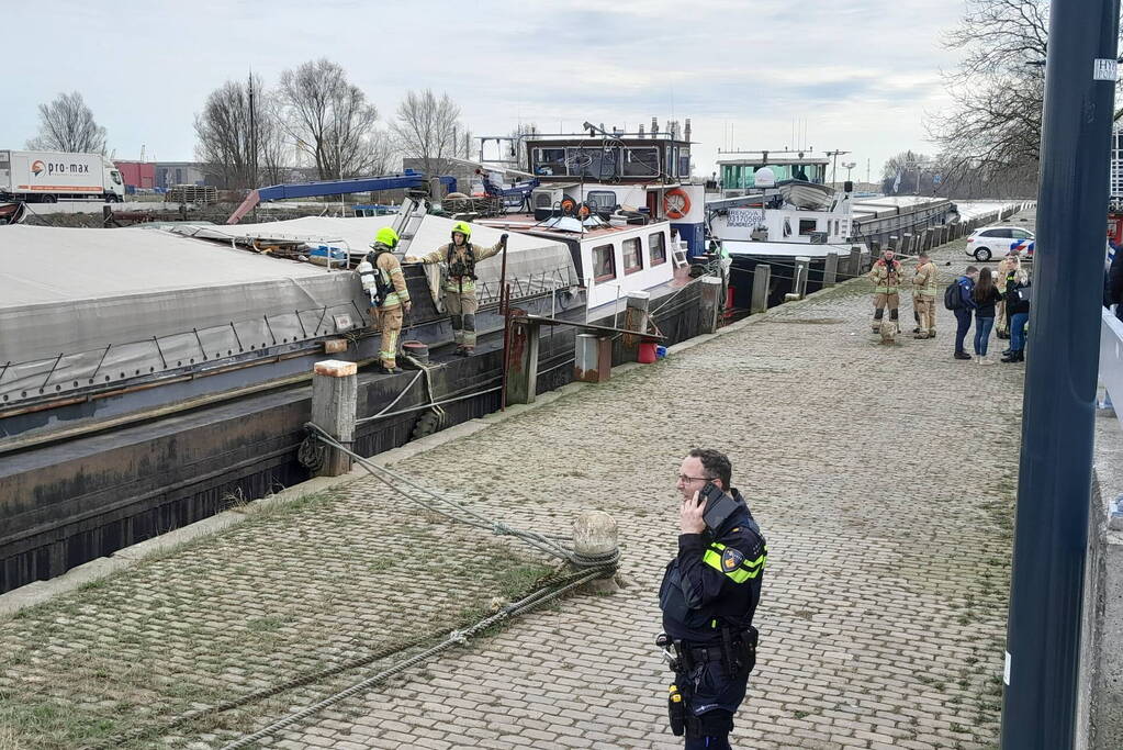 Mogelijke drugslab op schip
