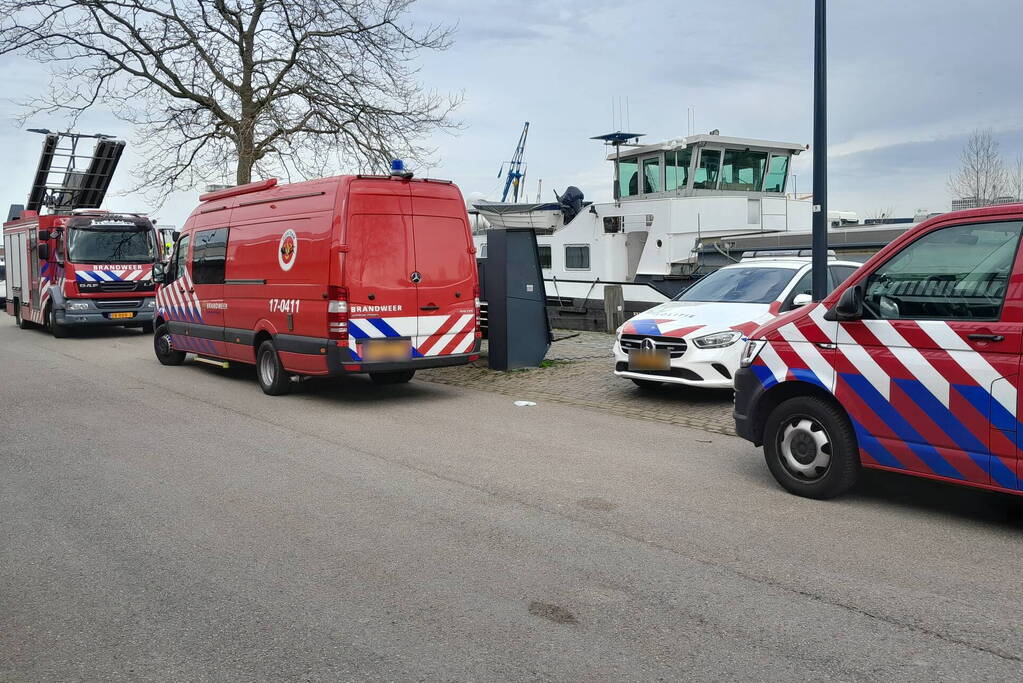 Mogelijke drugslab op schip