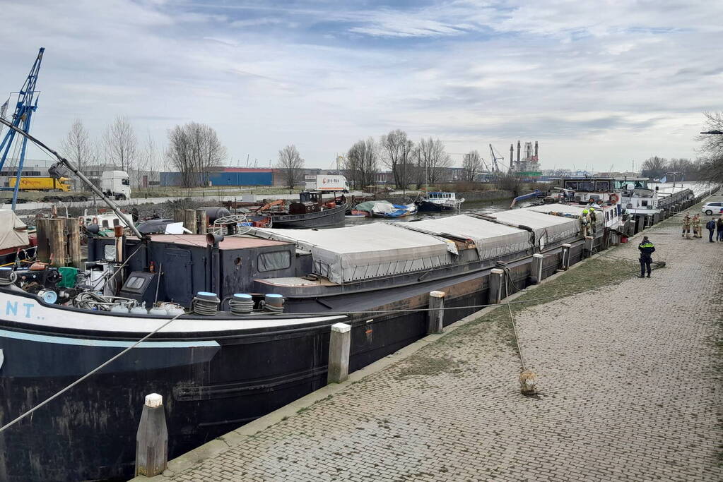 Mogelijke drugslab op schip
