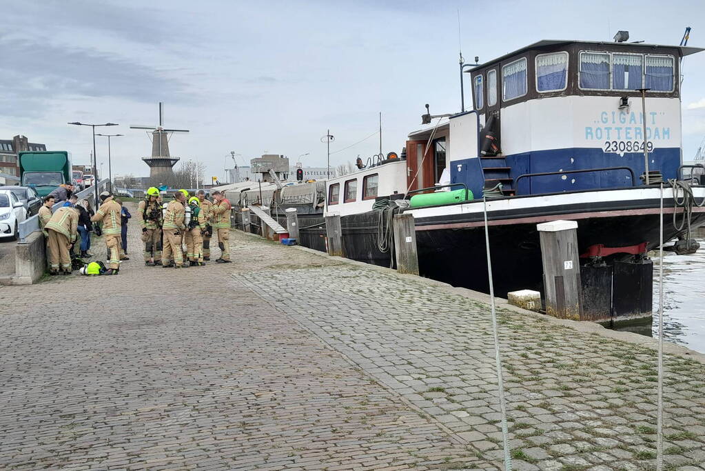 Mogelijke drugslab op schip