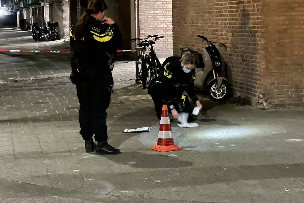 Schoten gelost in woonwijk, politie doet onderzoekt