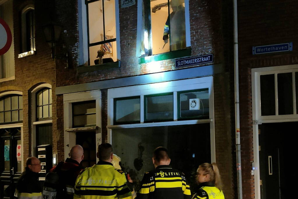 Woning beschadigd door brand