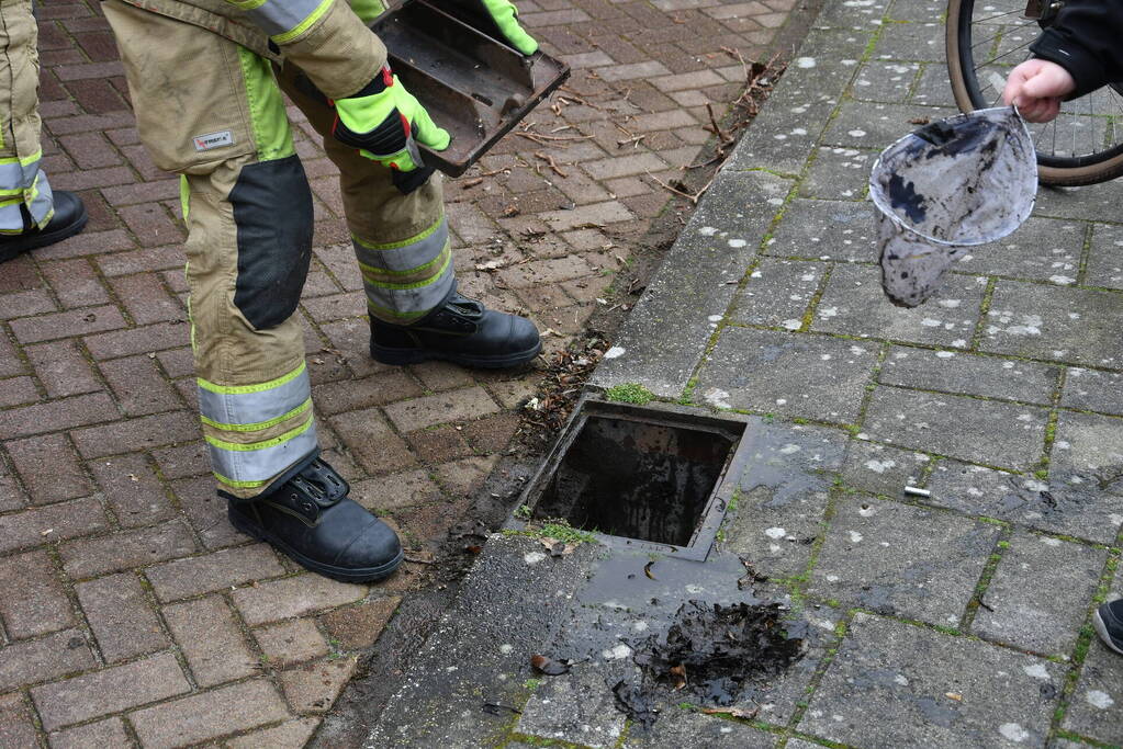 Brandweer redt twee padden uit rioolput