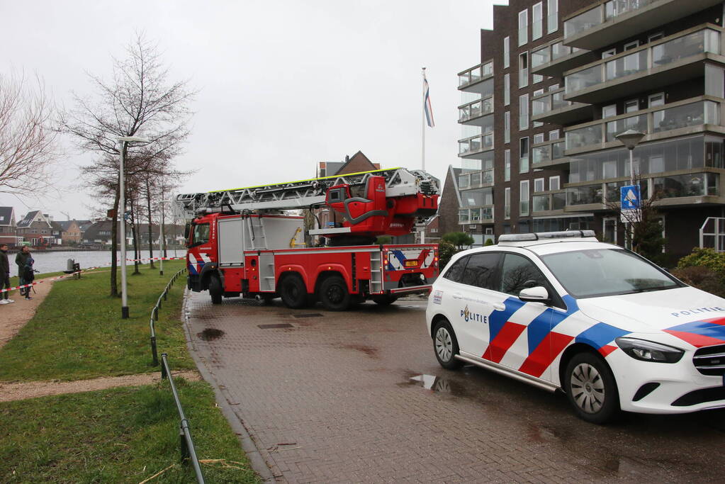 Brand op zolderetage van woning