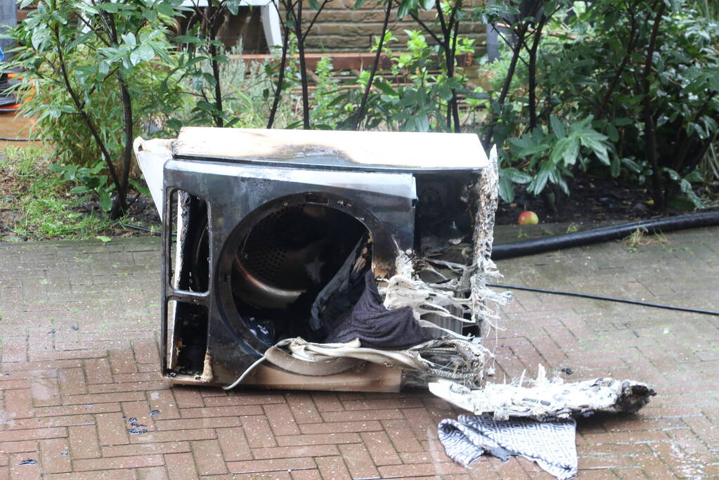 Brand op zolderetage van woning