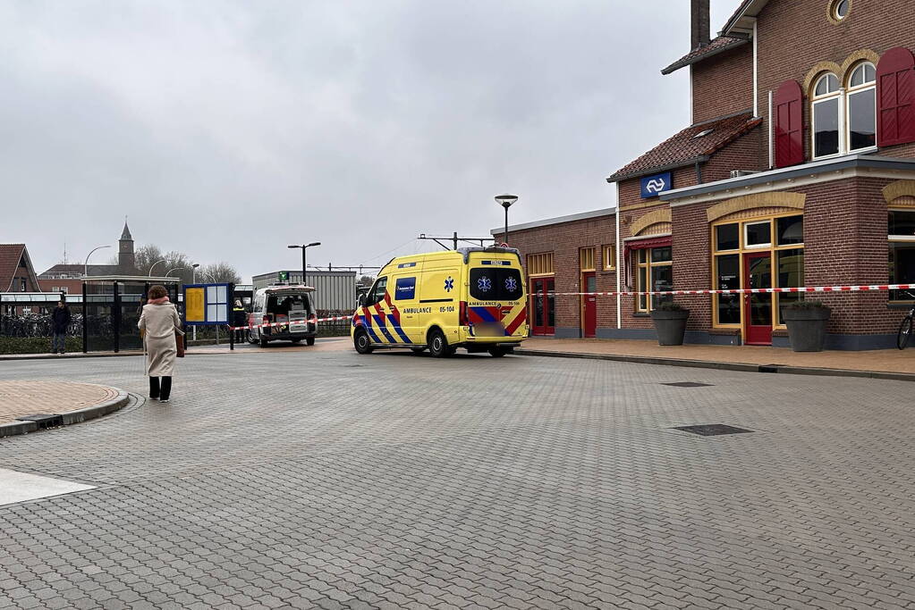 Treinverkeer stilgelegd door aanrijding