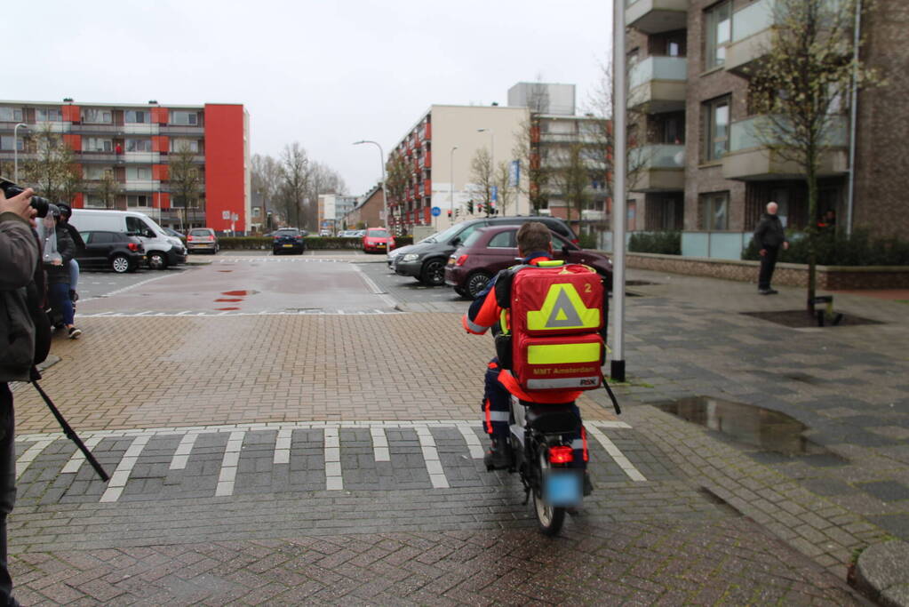 Traumahelikopter ingezet voor incident in flatwoning