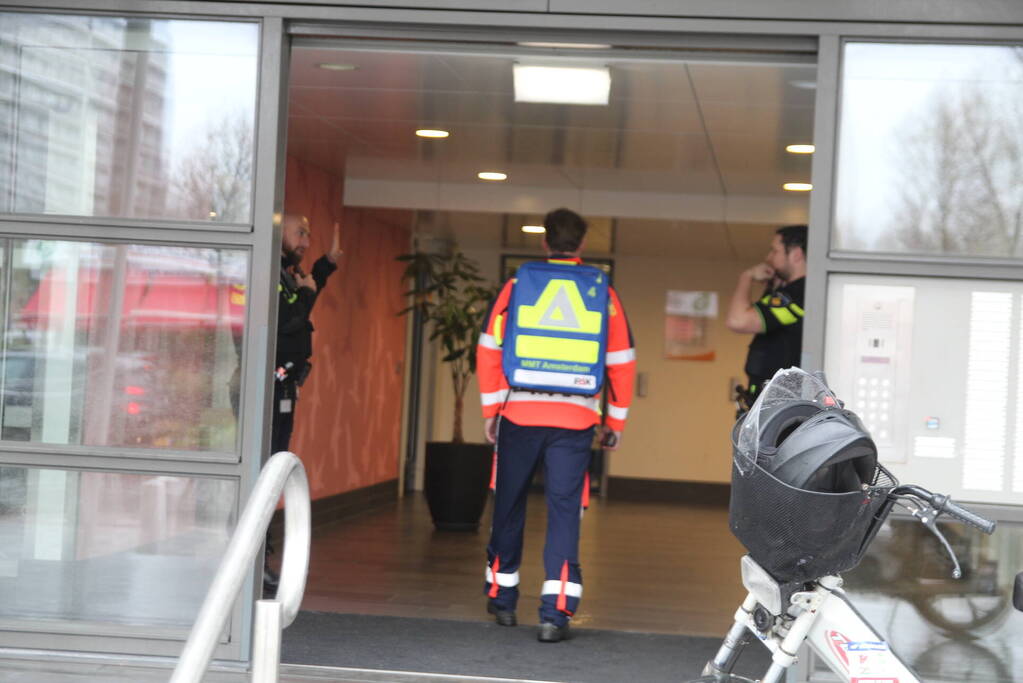 Traumahelikopter ingezet voor incident in flatwoning