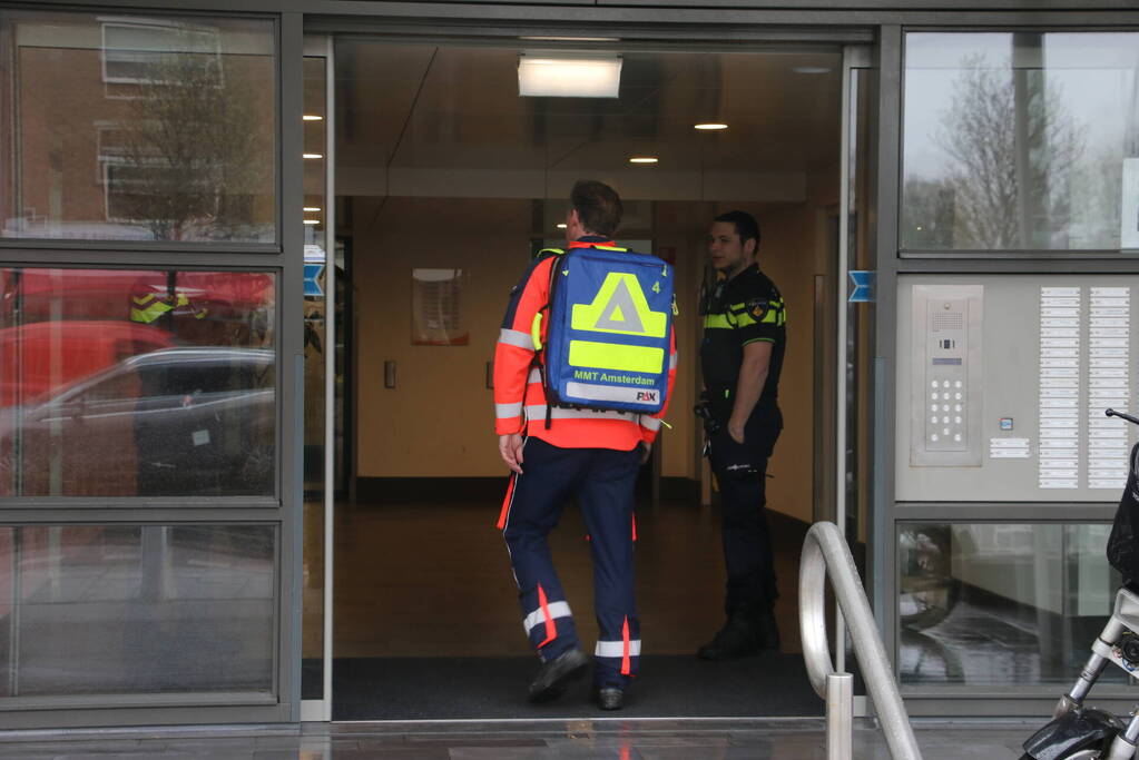 Traumahelikopter ingezet voor incident in flatwoning