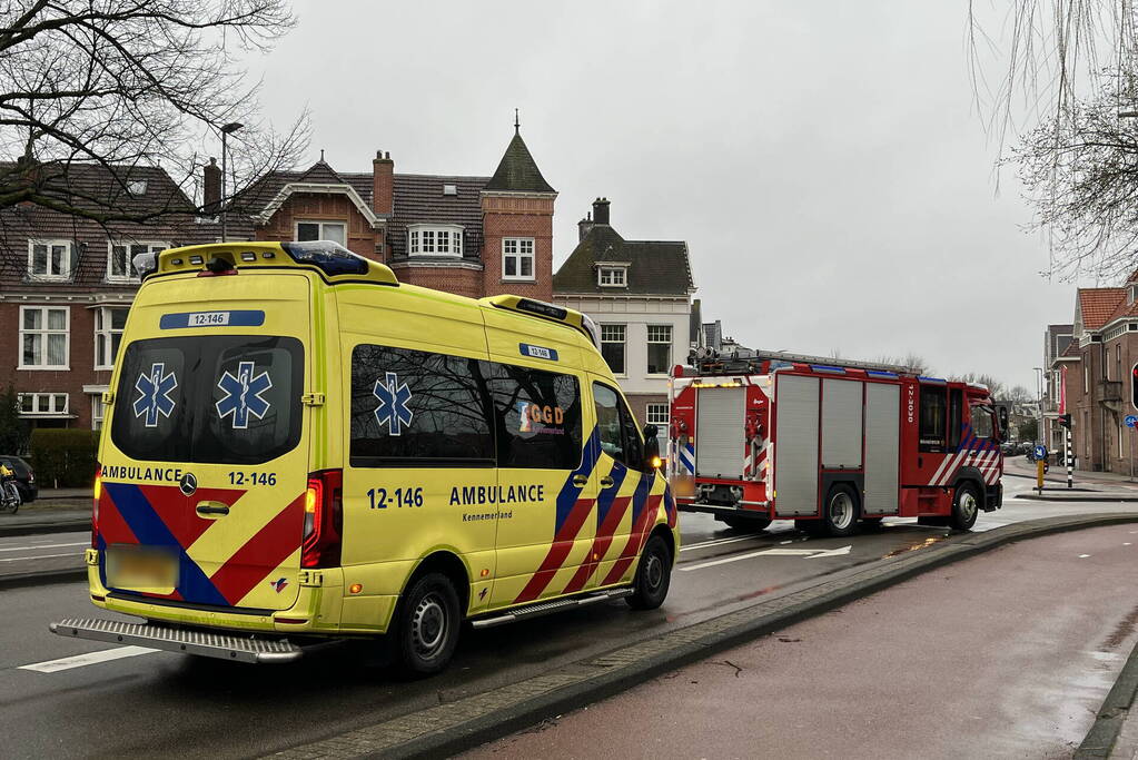 Scooterrijder gewond bij botsing met automobilist
