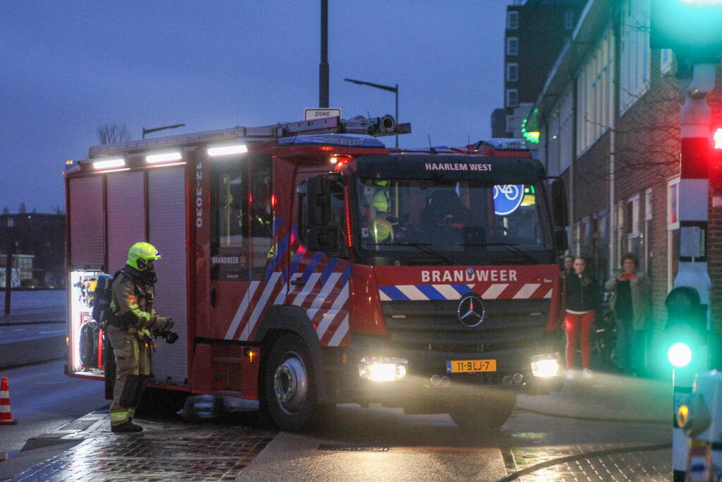 Scooter brandt volledig af