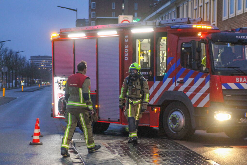 Scooter brandt volledig af