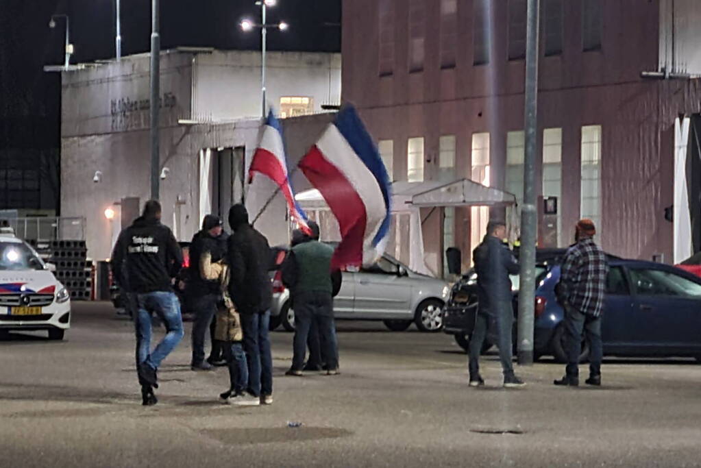 Boeren demonstreren bij Alphense gevangenis