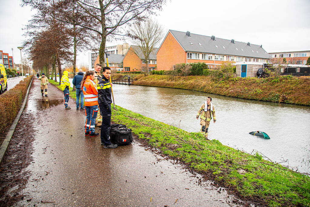 Melding fiets in sloot blijkt tentje