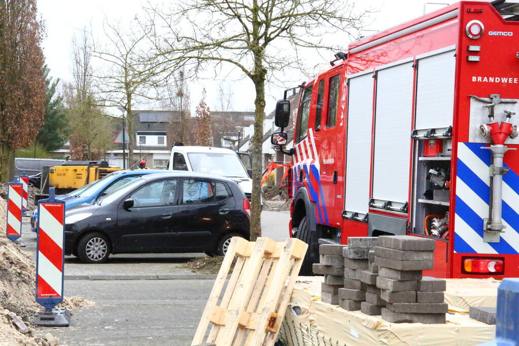 Gaslekkage ontstaan na werkzaamheden