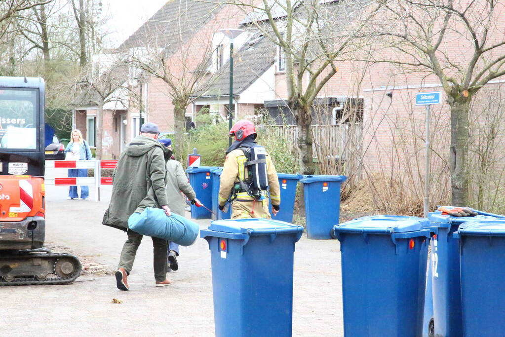 Gaslekkage ontstaan na werkzaamheden