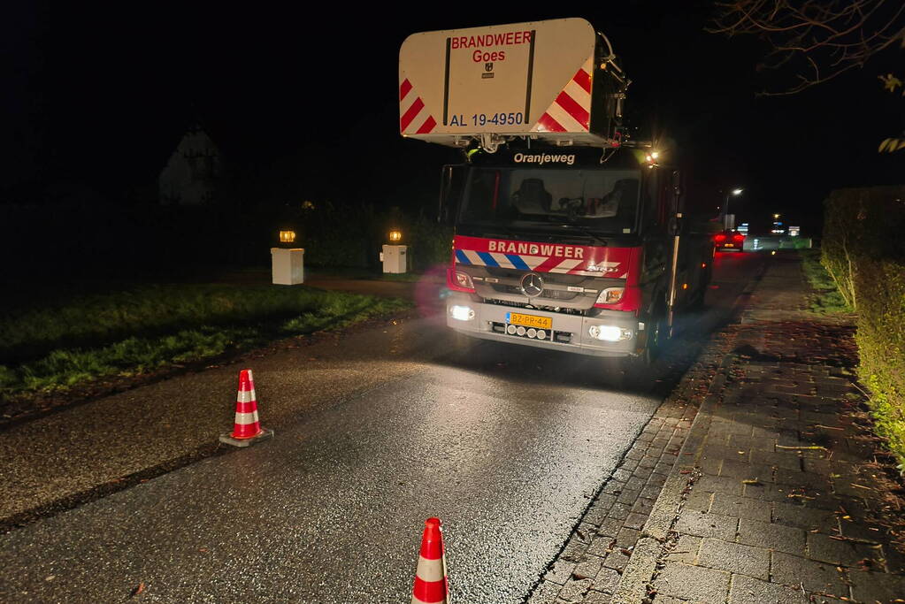 Brand in woning snel geblust