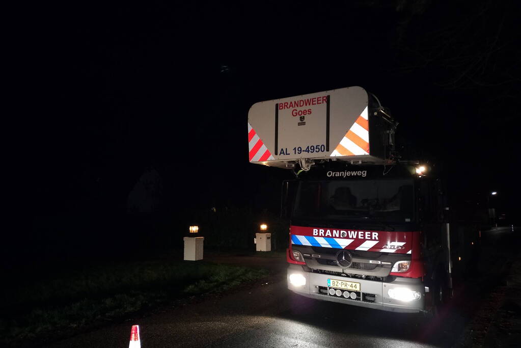 Brand in woning snel geblust