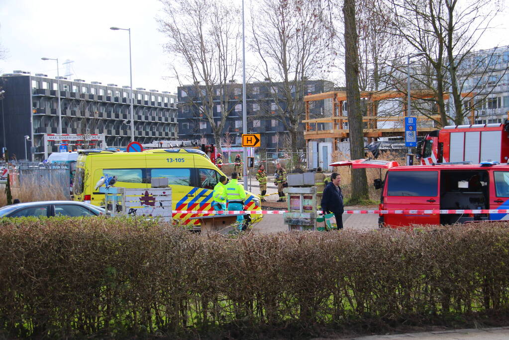 Drie woongebouwen ontruimd door gaslekkage