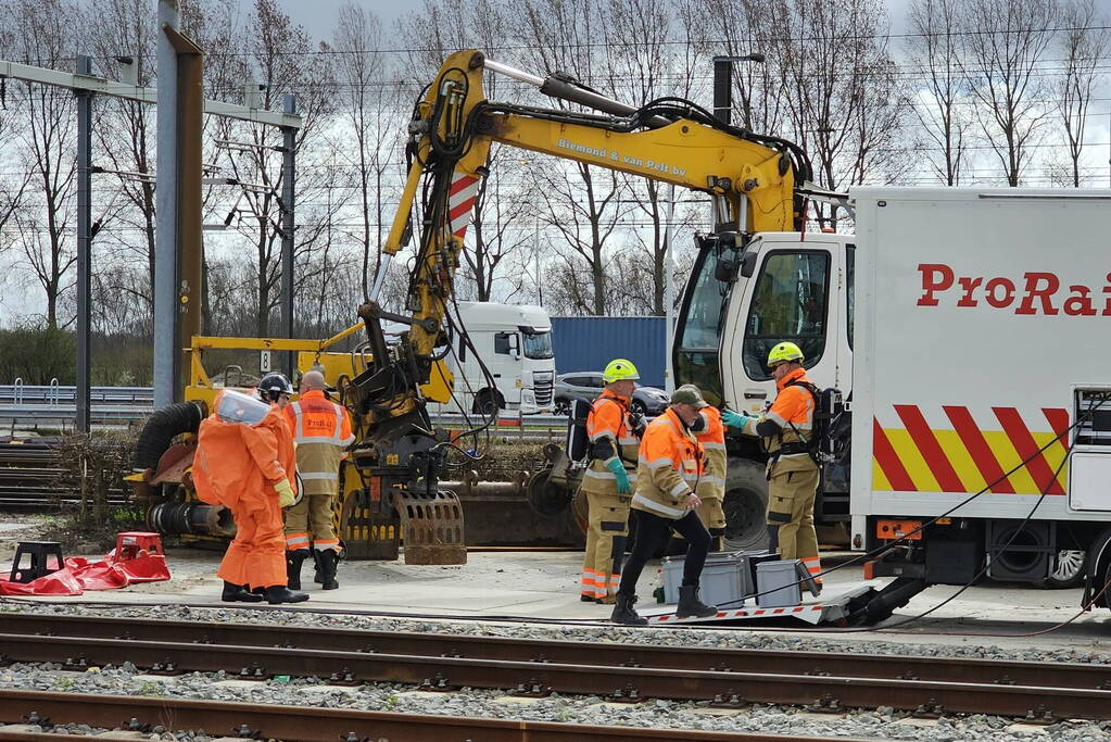 Onderzoek naar lekkende ketelwagen