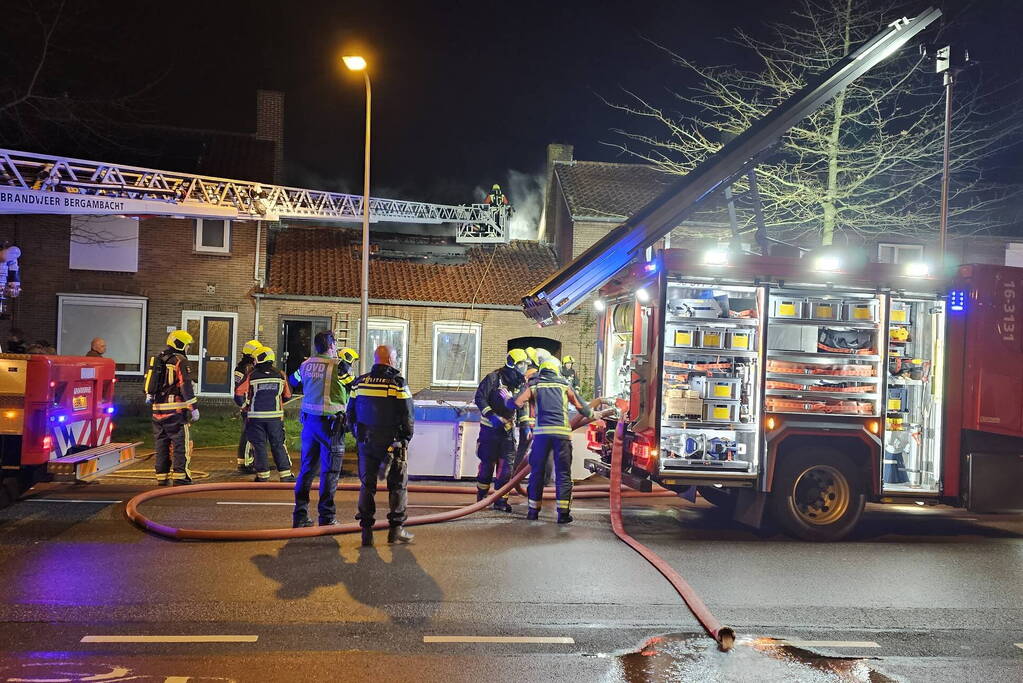 Veel schade bij brand in woning