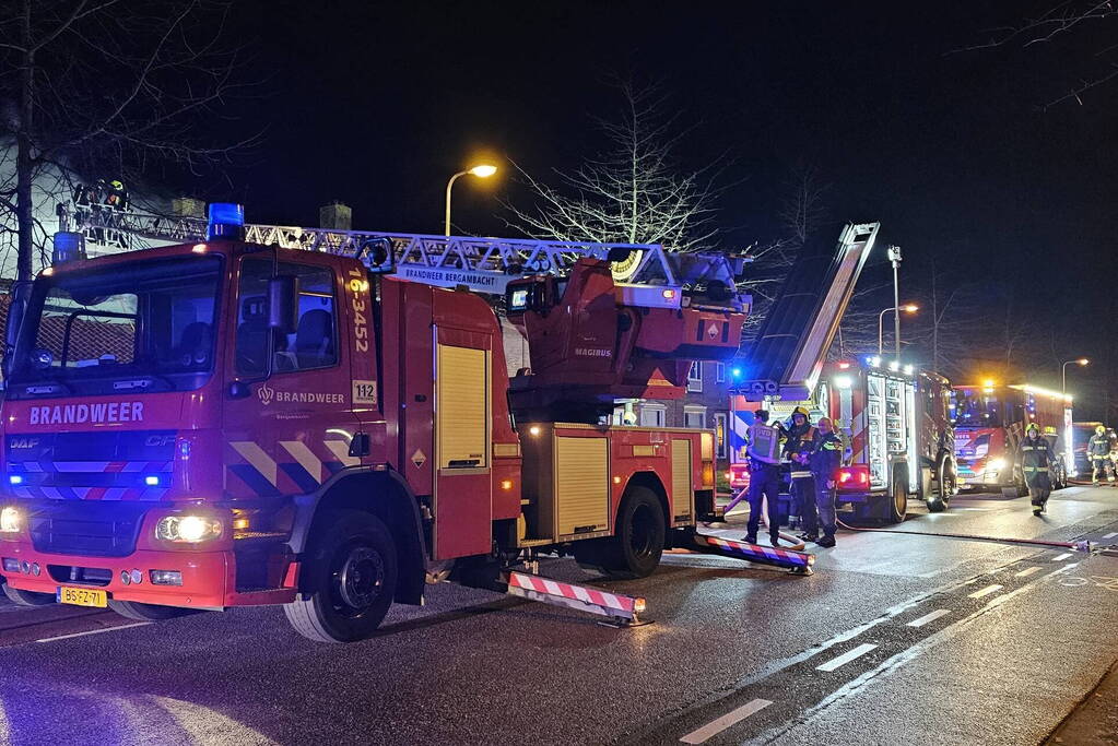 Veel schade bij brand in woning