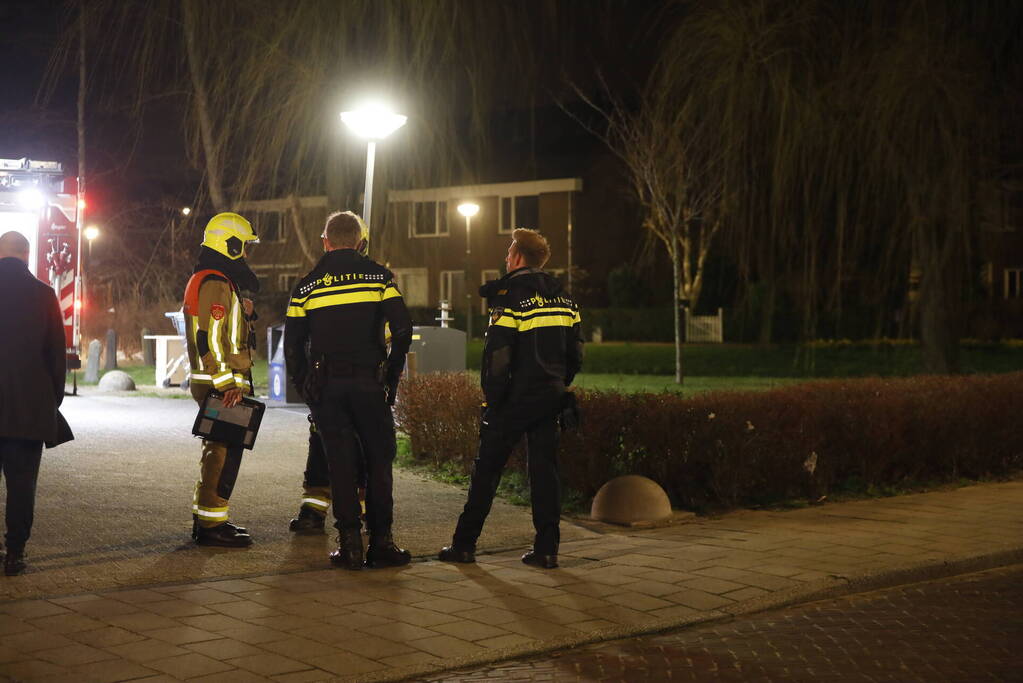 Brand in flatgebouw snel onder controle