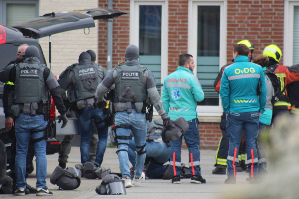 Hulpdiensten groots ingezet voor incident