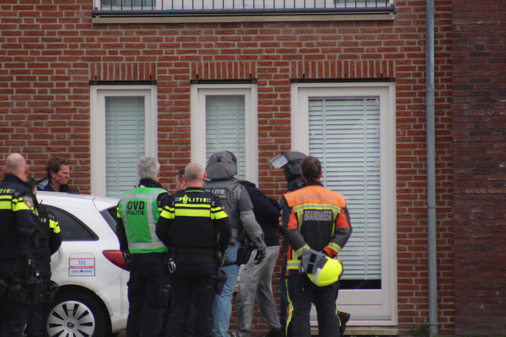Hulpdiensten groots ingezet voor incident