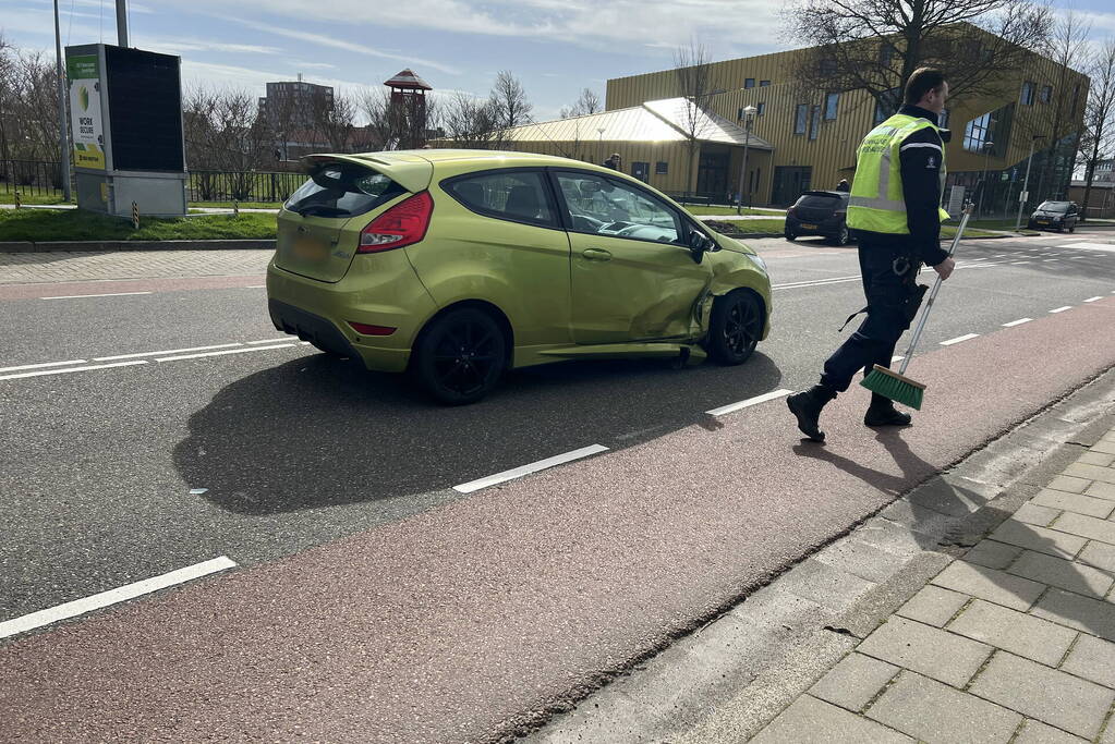 Veel schade na ongeval door voorrangsfout