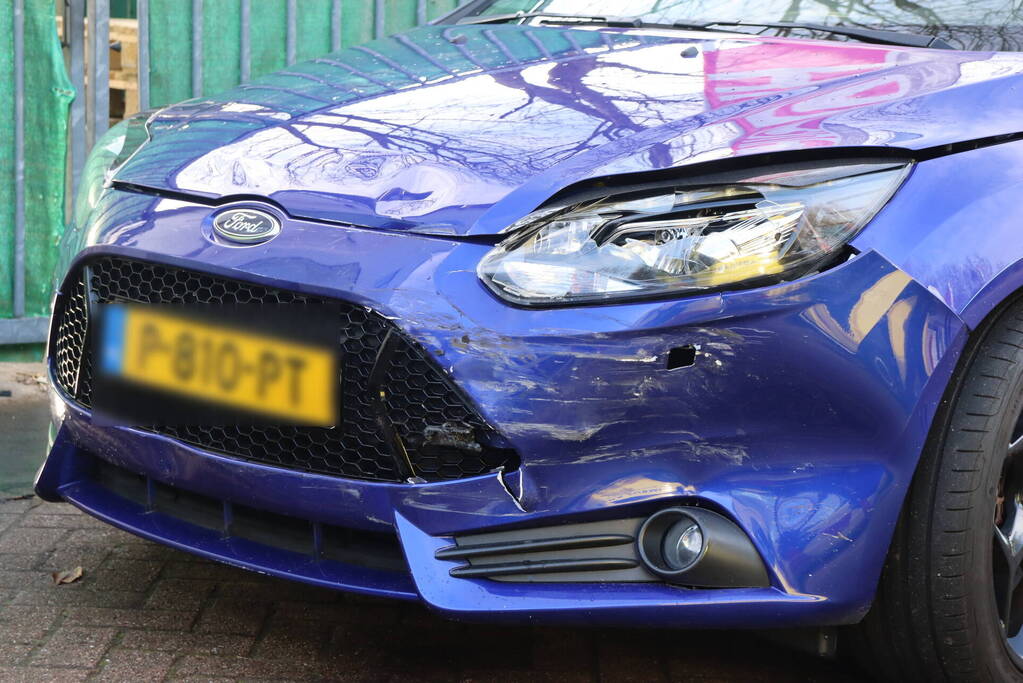 Flinke schade bij kop-staartbotsing