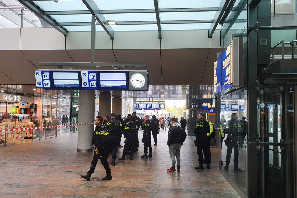 Massale inzet politie vanwege mogelijk vuurwapen