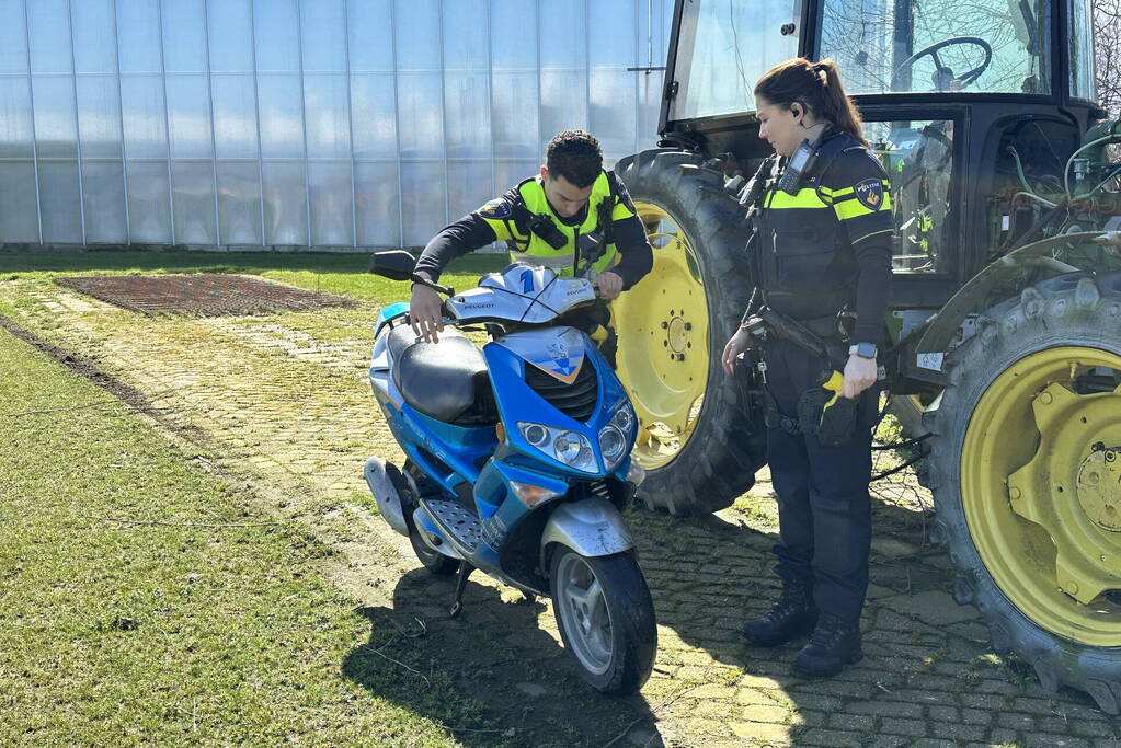 Scooterrijder opgepakt na achtervolging