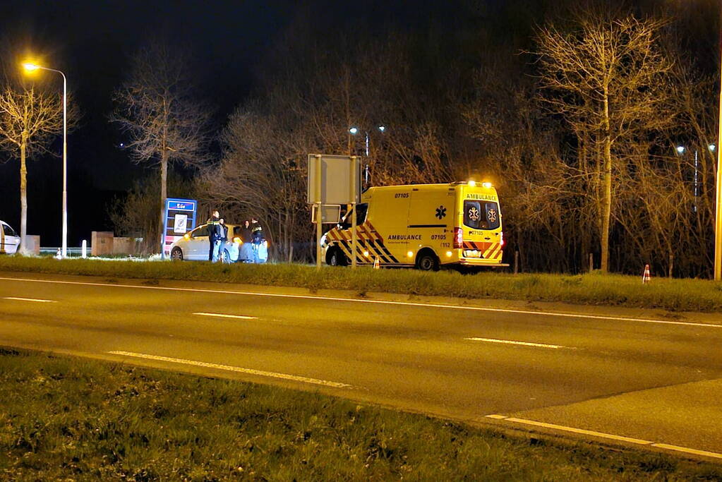 Kop-staartbotsing tussen twee voertuigen