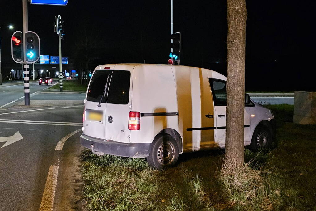 Kop-staartbotsing tussen twee voertuigen