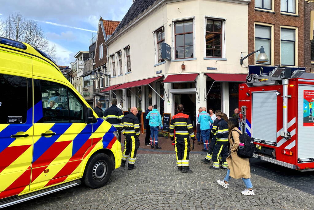 Brand in cafetaria