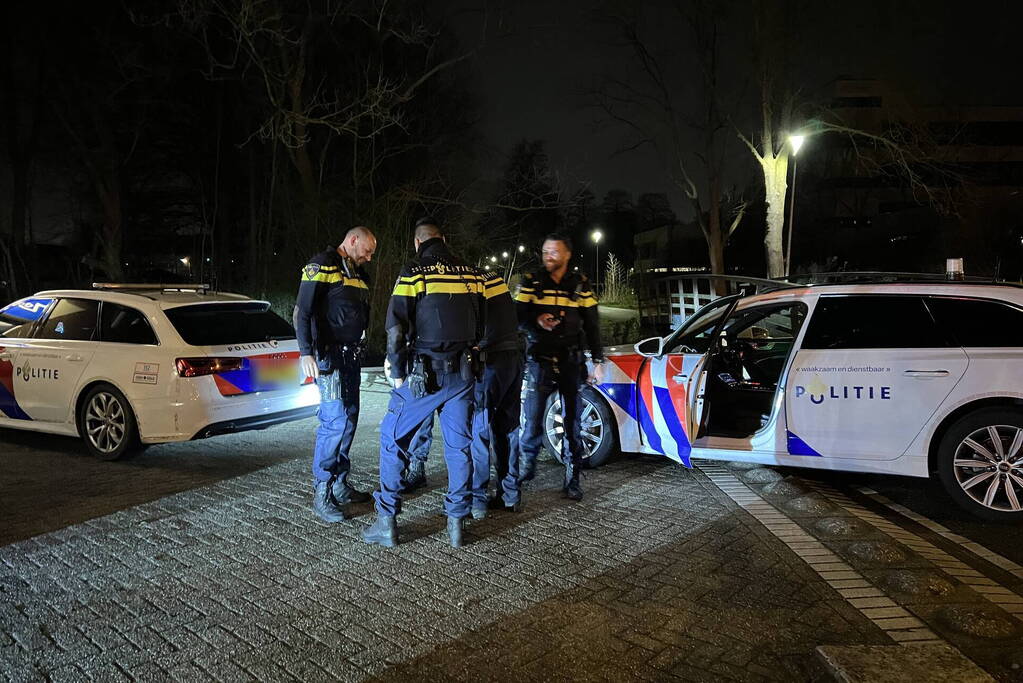 Achtervolging eindigt met botsing