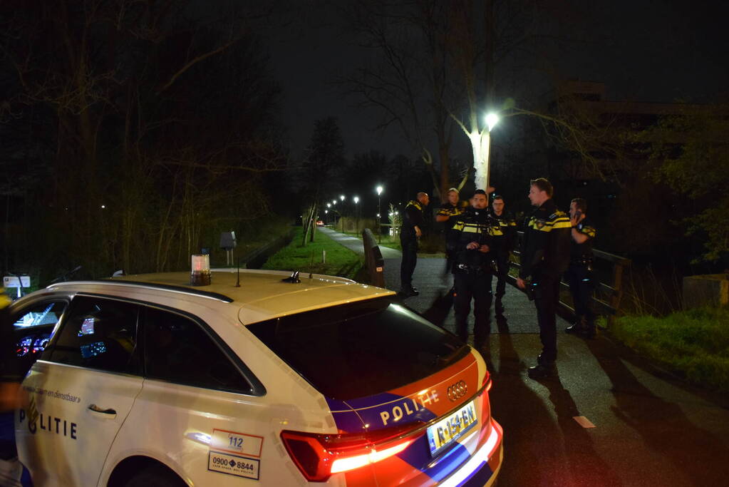 Achtervolging eindigt met botsing