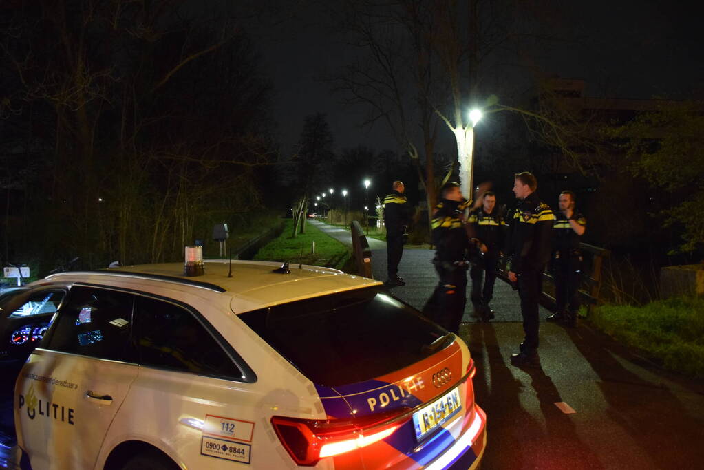 Achtervolging eindigt met botsing